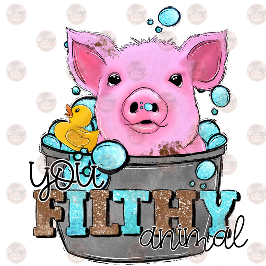 Filthy Pig - Sublimation Transfer