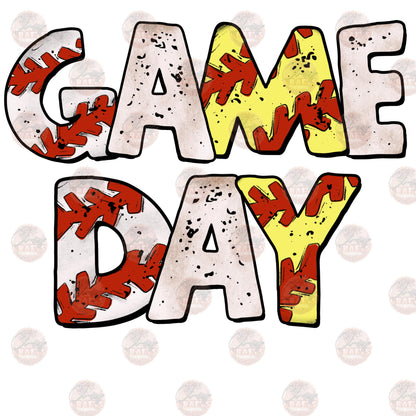 Game Day Softball and Baseball Transfer