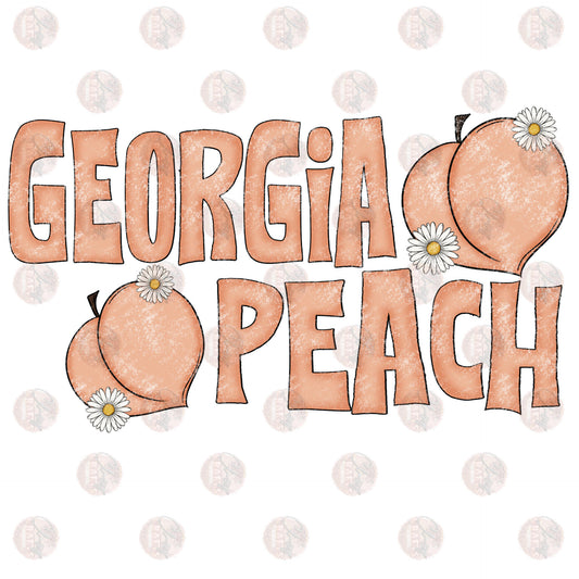 Georgia Peach - Sublimation Transfer