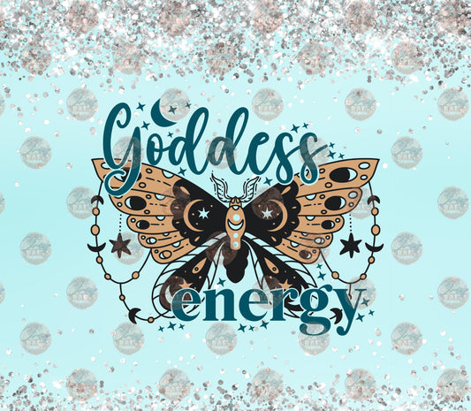 Goddess Energy Tumbler Wrap - Sublimation Transfer