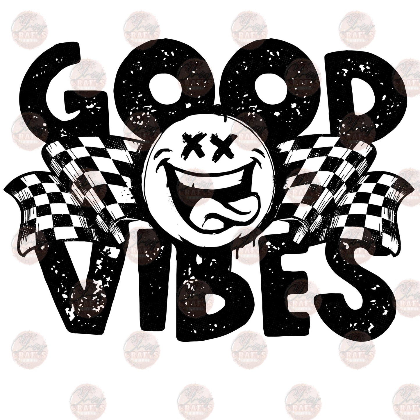 Good Vibes Retro 2 - Sublimation Transfer