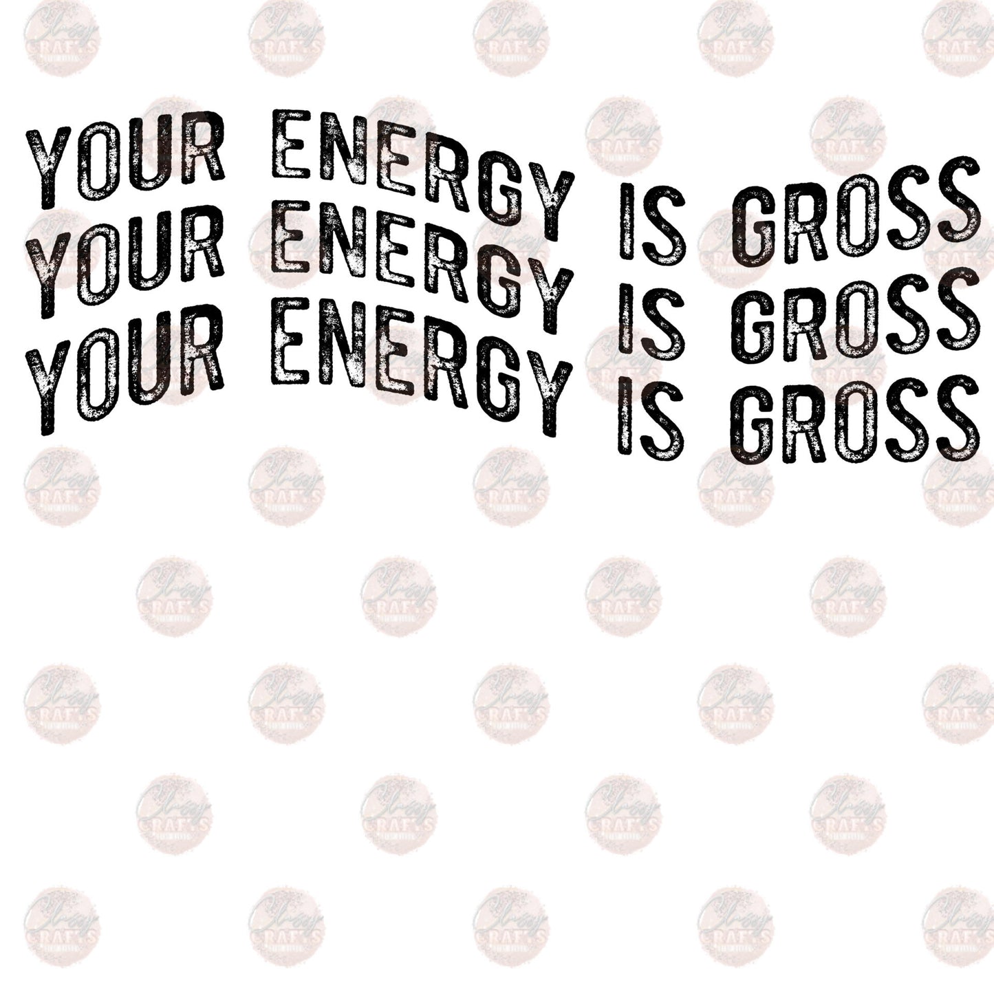 Gross Energy - Sublimation Transfer