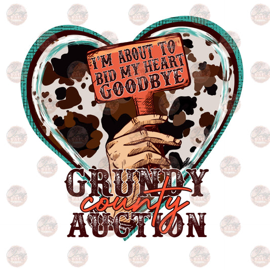 Grundy County Auction- Sublimation Transfer