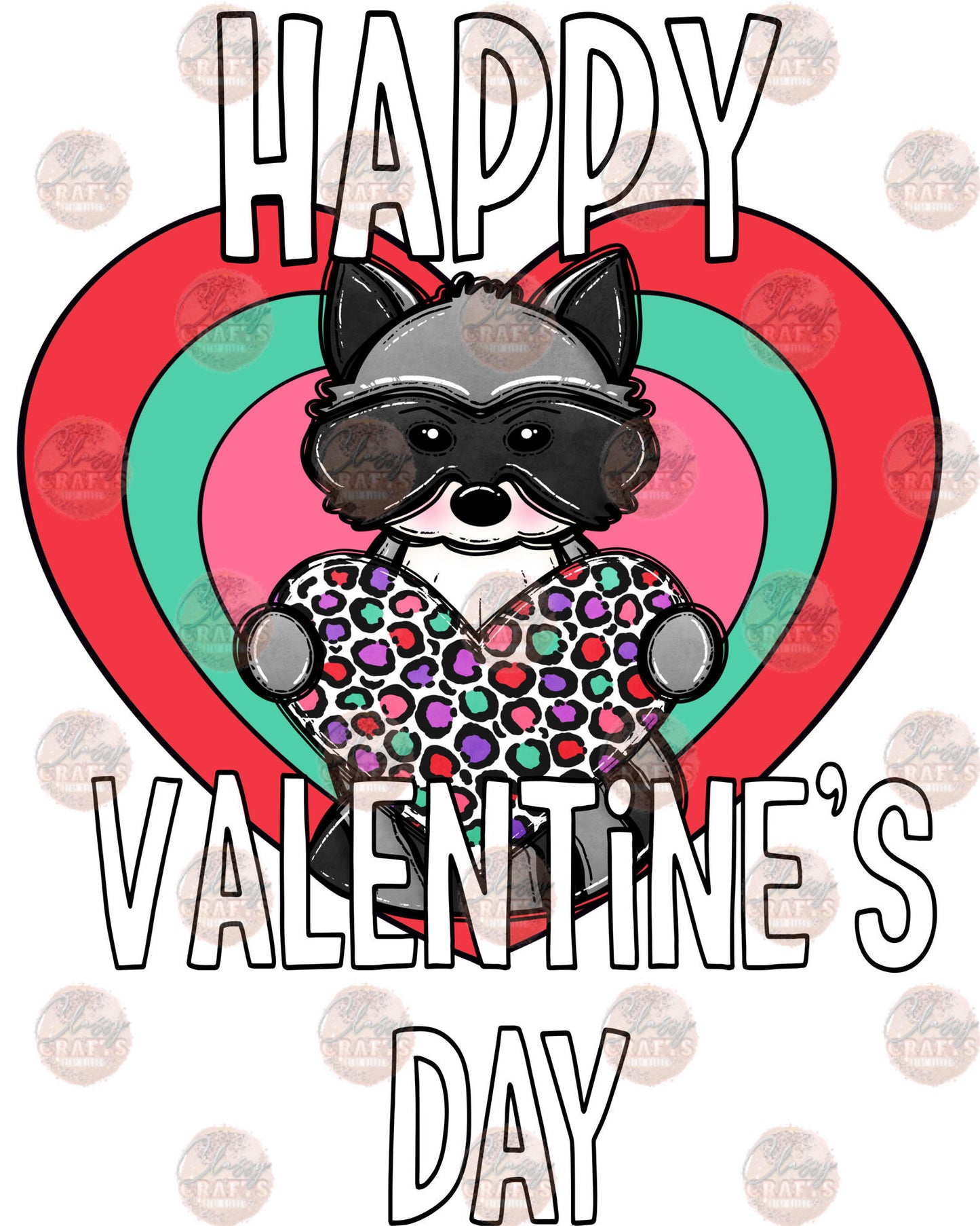 Happy Valentines Transfer