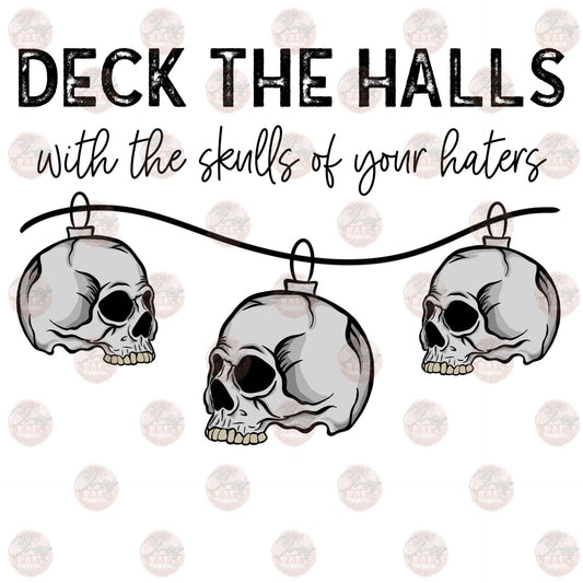 Hater Skulls - Sublimation Transfer