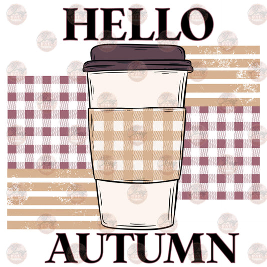 Hello Autumn Coffee - Sublimation Transfer