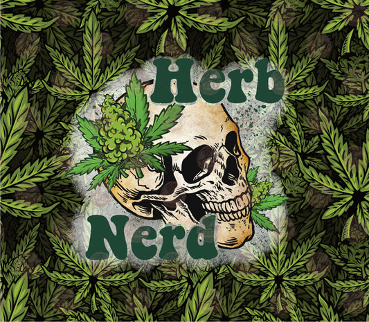 Herb Nerd Tumbler Wrap