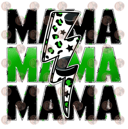 Hockey Mama Green Transfer