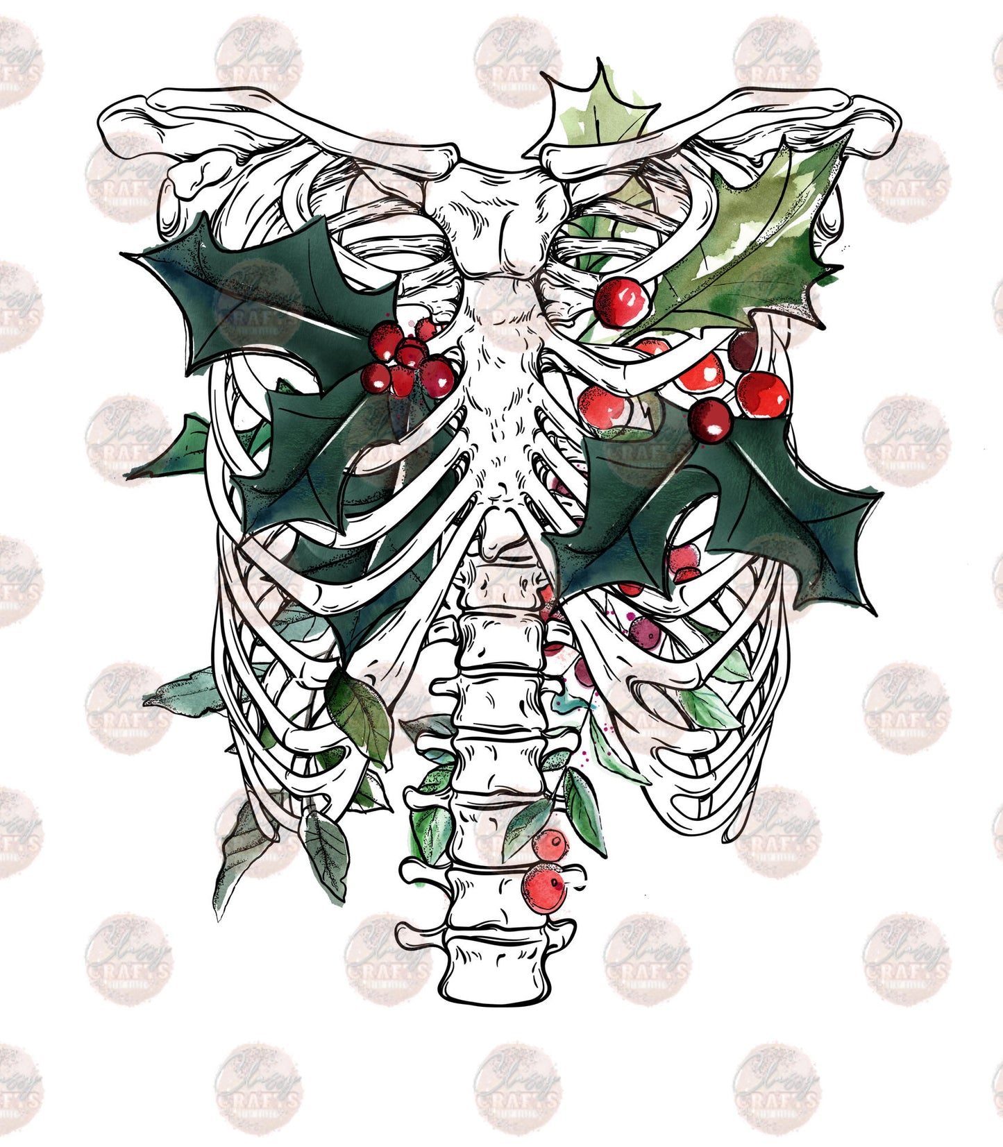 Holly Rib Cage Transfer