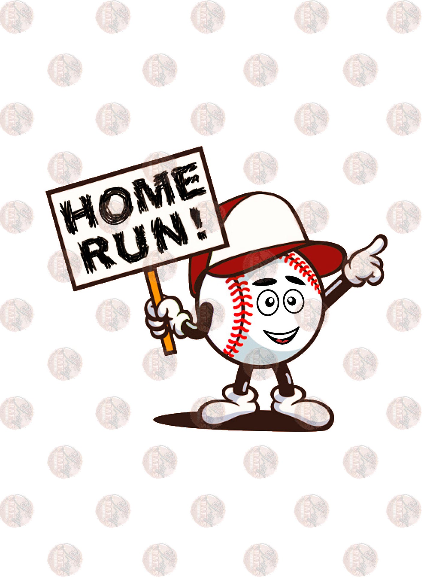 Home Run Baseball Transfer