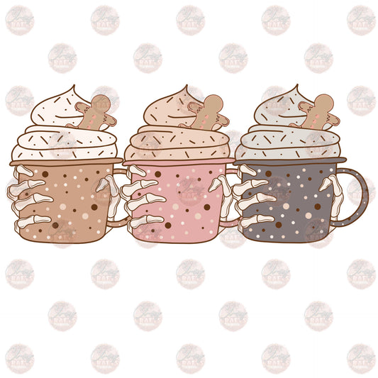 Hot Chocolate Cozy Mugs - Sublimation Transfer