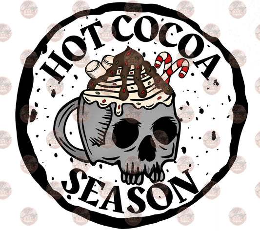Hot Cocoa Season Color - Sublimation Transfer