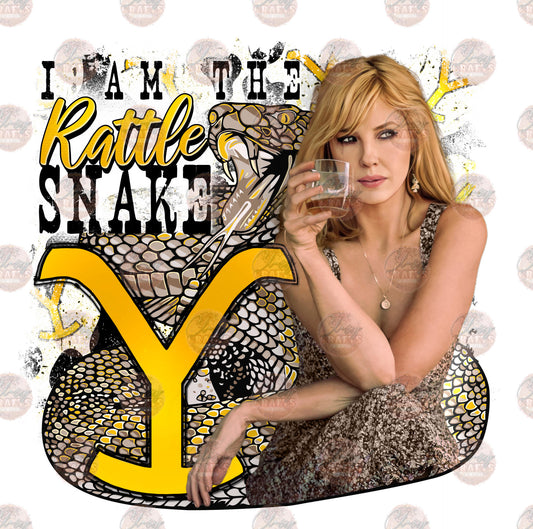 I Am The Rattlesnake 2 - Sublimation Transfer