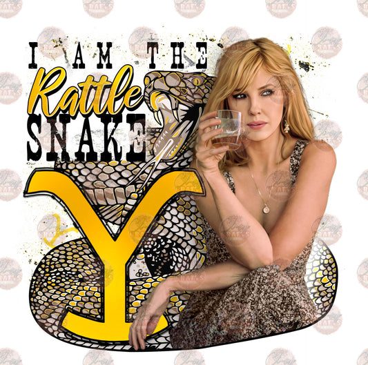 I Am The Rattlesnake 3 - Sublimation Transfer