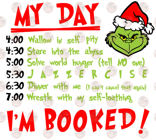 I'm Booked Color Transfer