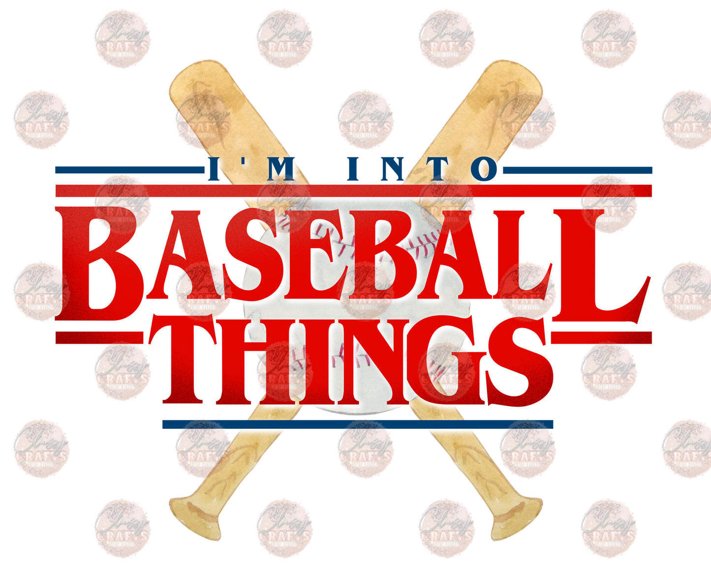 I'm Into Baseball Things 2 Transfer