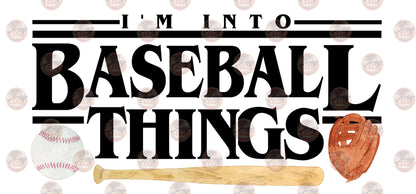 I'm Into Baseball Things 5 Transfer