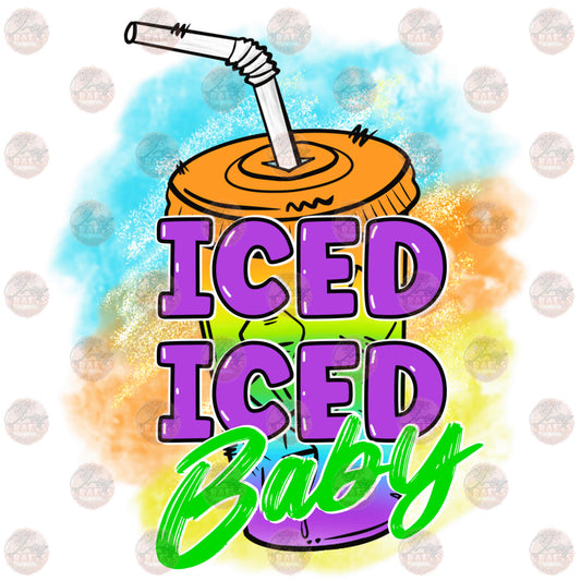 Iced Iced Baby- Sublimation Transfer