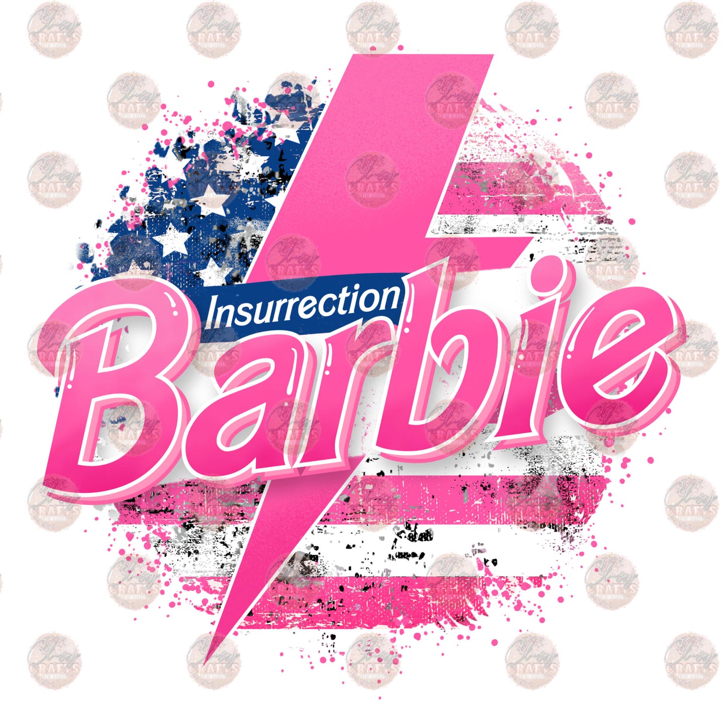 Insurrection Bolt Barbie Transfer