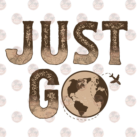 Just Go Travel - Sublimation Transfer