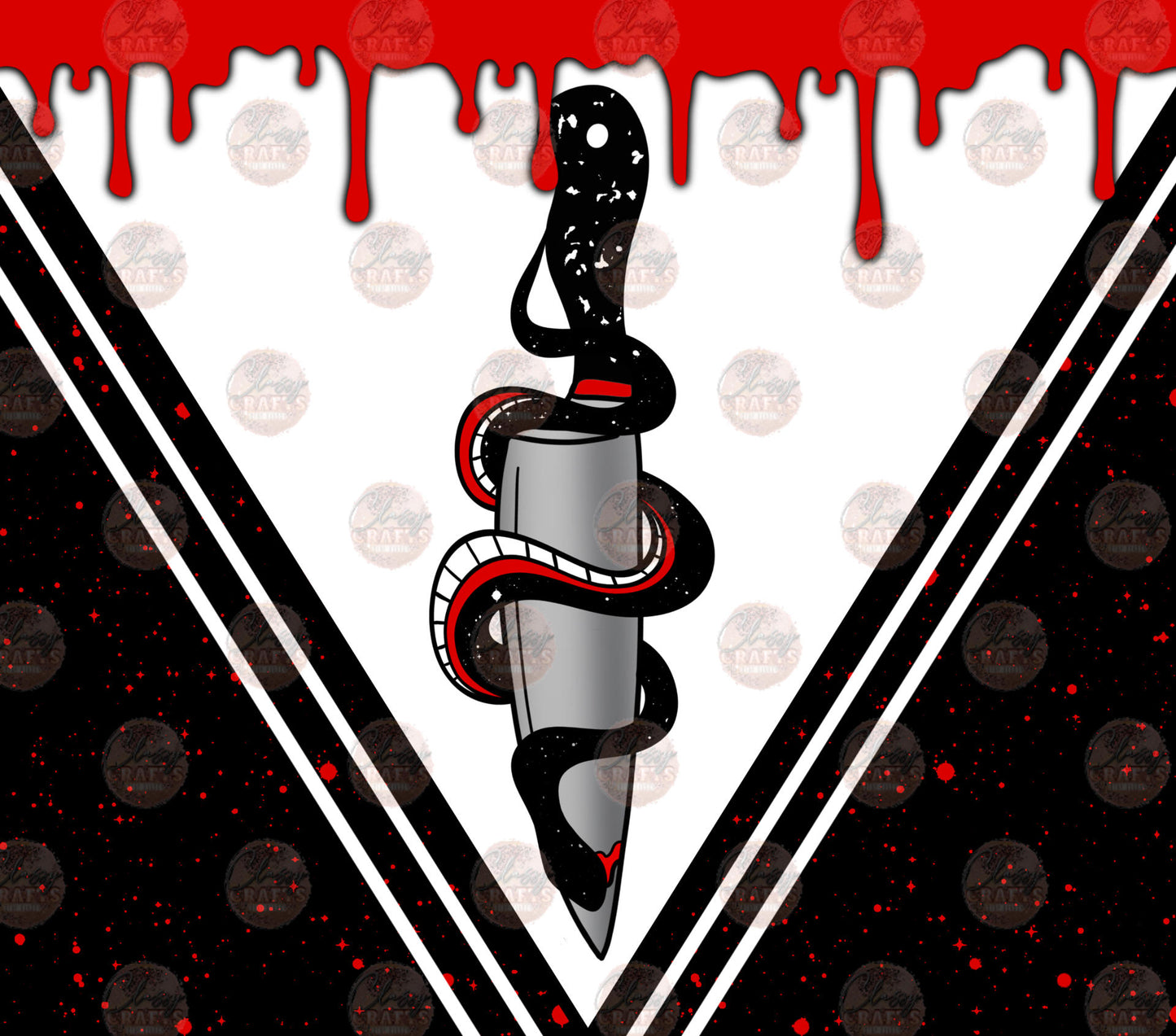 Karma Strikes Tumbler Wrap