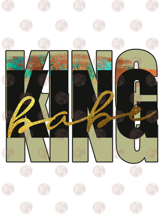 King Babe - Sublimation Transfer