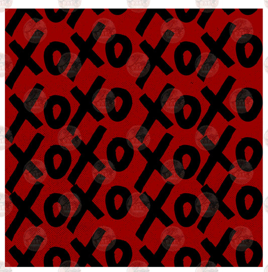 L.V. Valentine XOXO Sleeve - Sublimation Transfer
