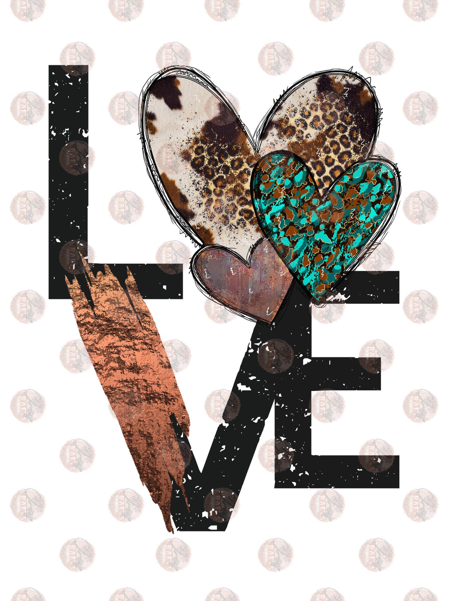 LOVE - Sublimation Transfer