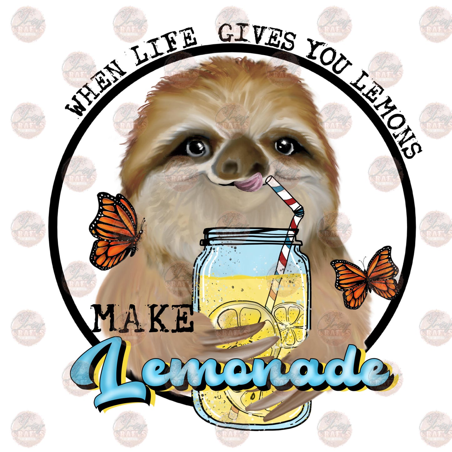 Lemonade Sloth Transfer