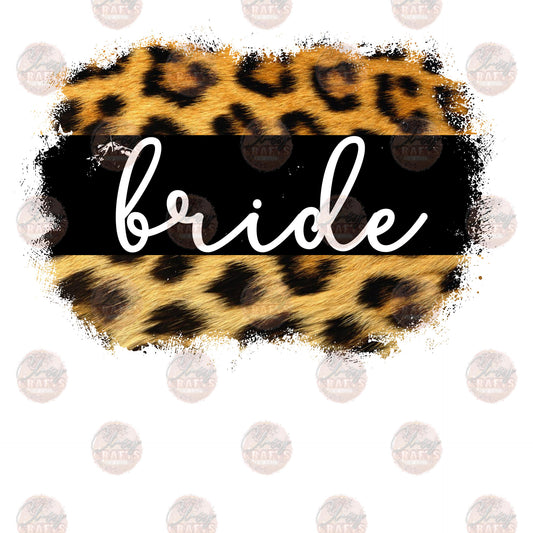 Leopard Bride - Sublimation Transfer