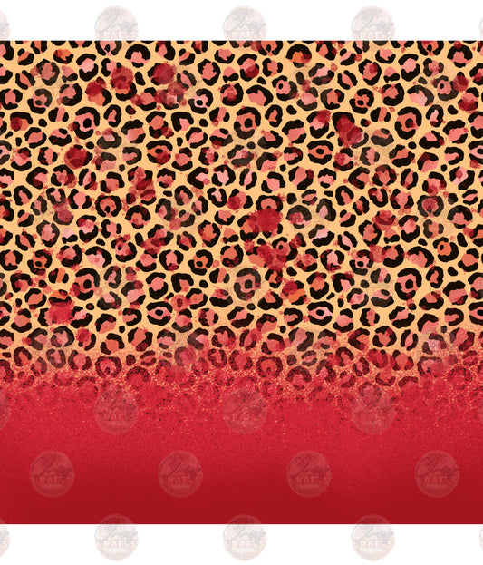 Leopard Christmas Sleeve 2 - Sublimation Transfer