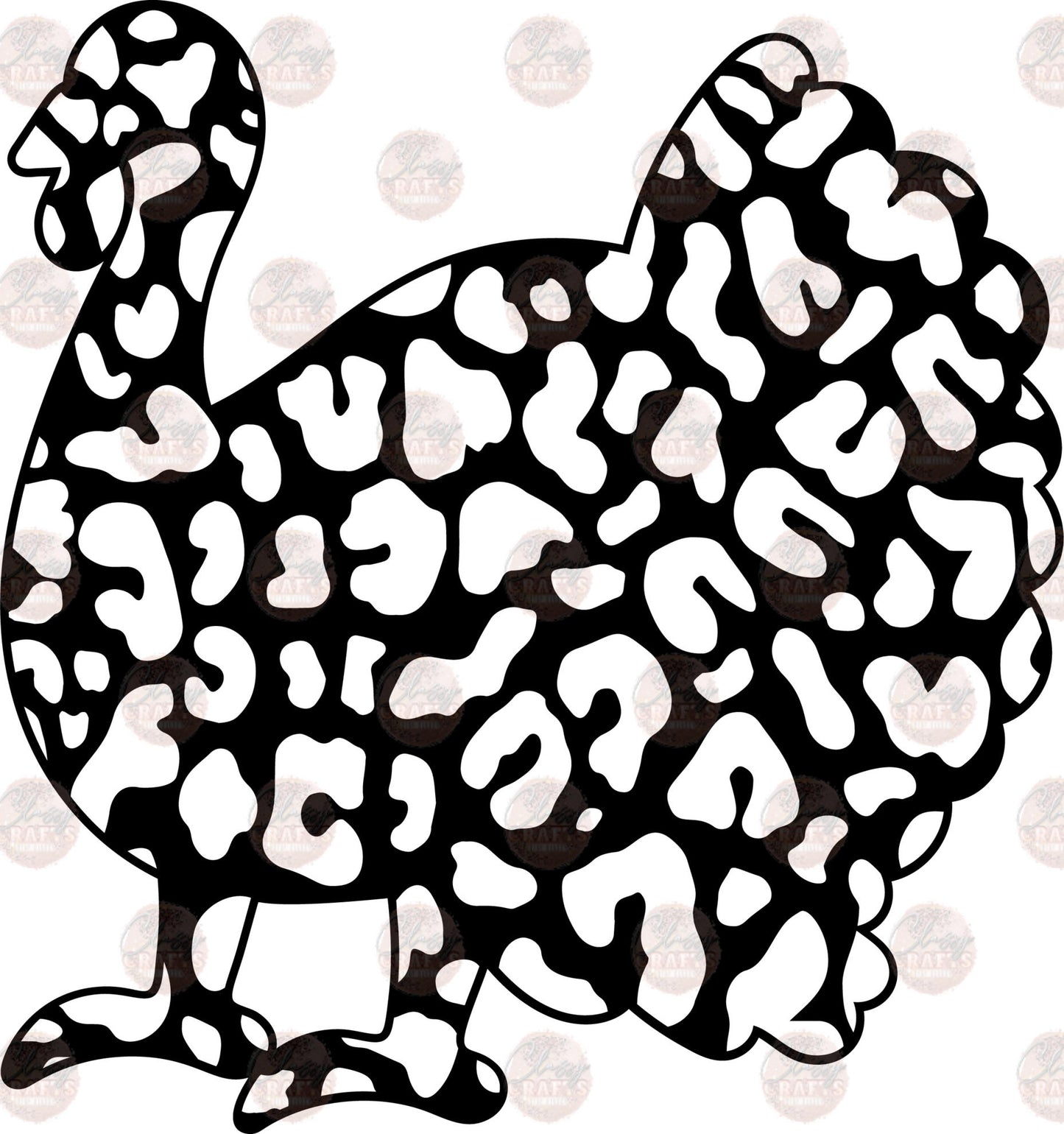 Leopard Turkey - Sublimation Transfer