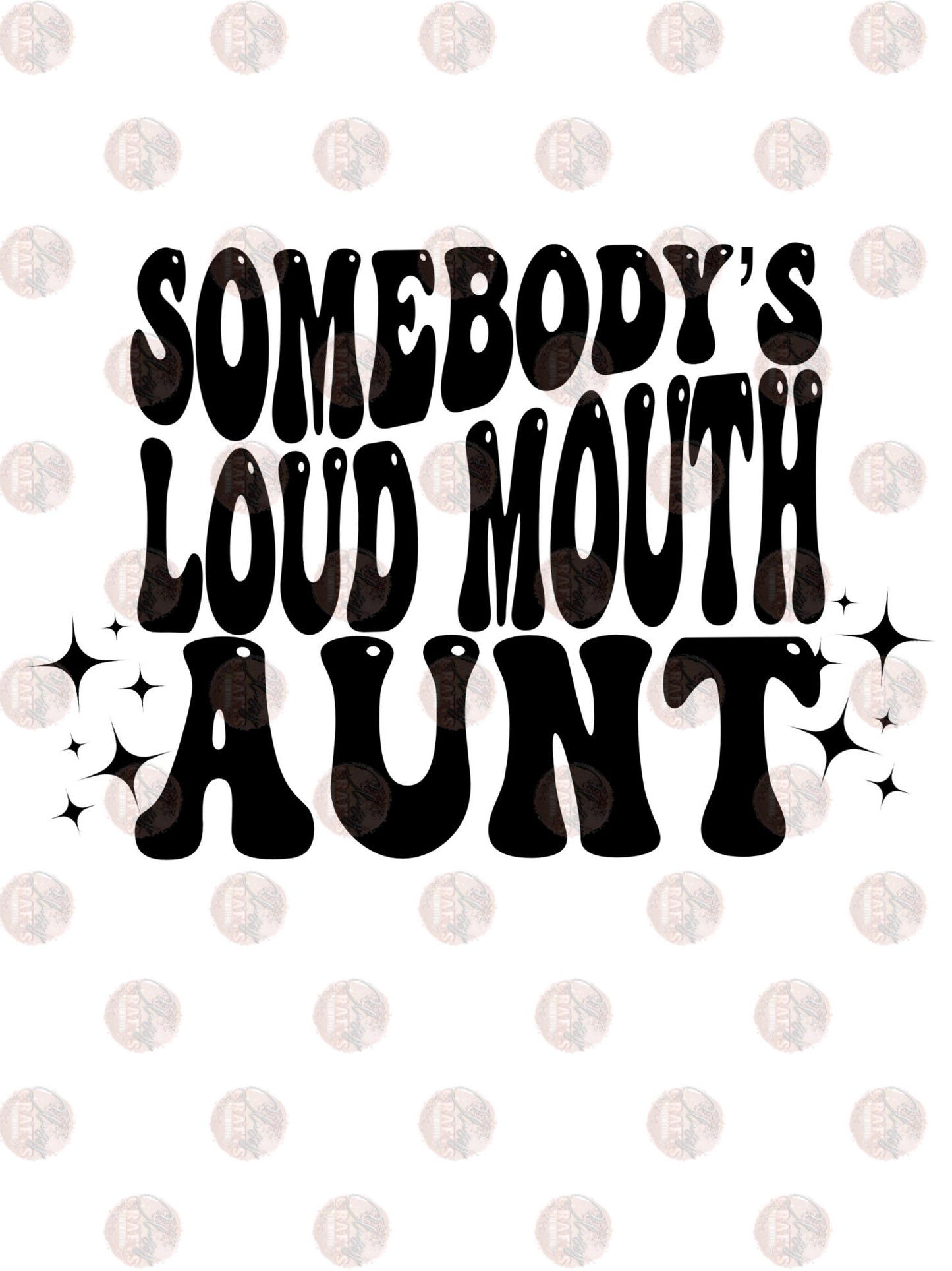 Loud Mouth Aunt Transfer