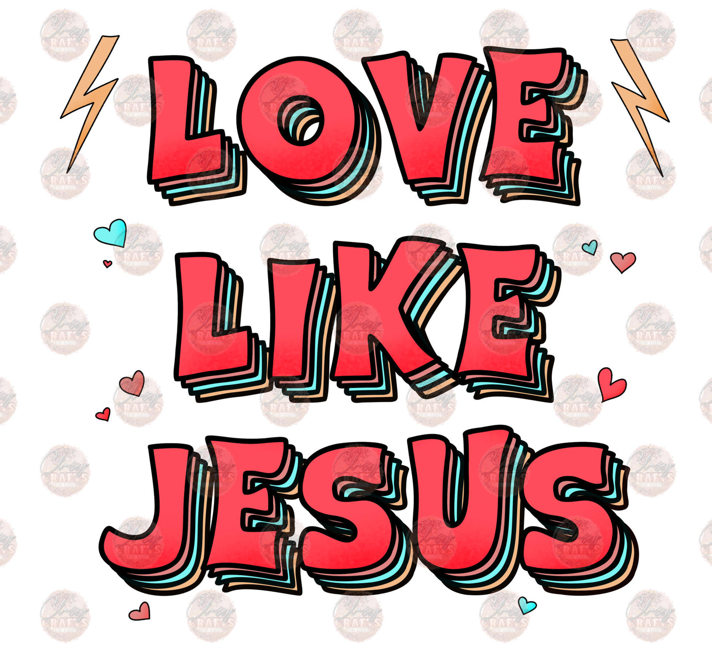 Love Like Jesus 1 Transfer