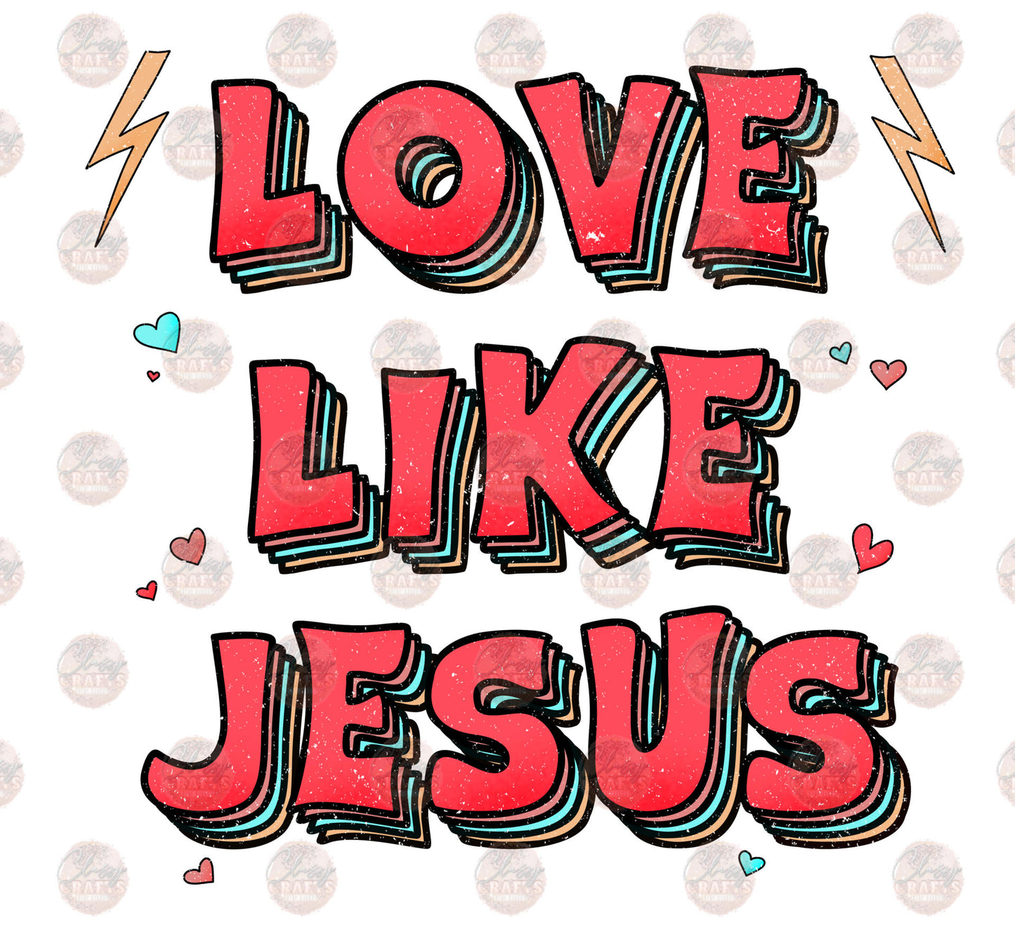 Love Like Jesus 2 Transfer