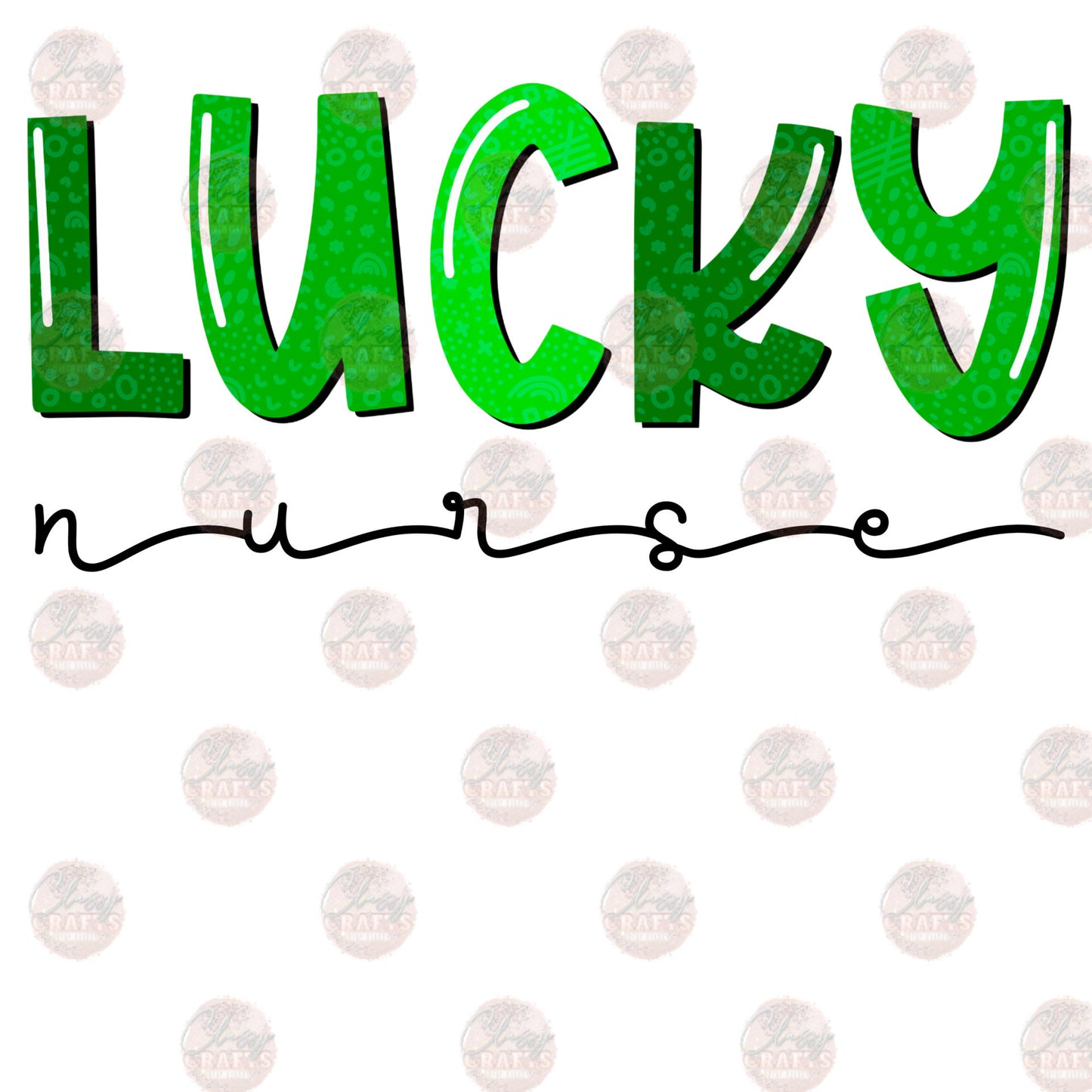 Lucky Nurse Green Transfer