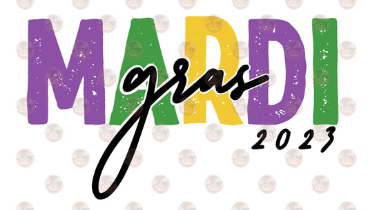 Mardi Gras 4 - Sublimation Transfer