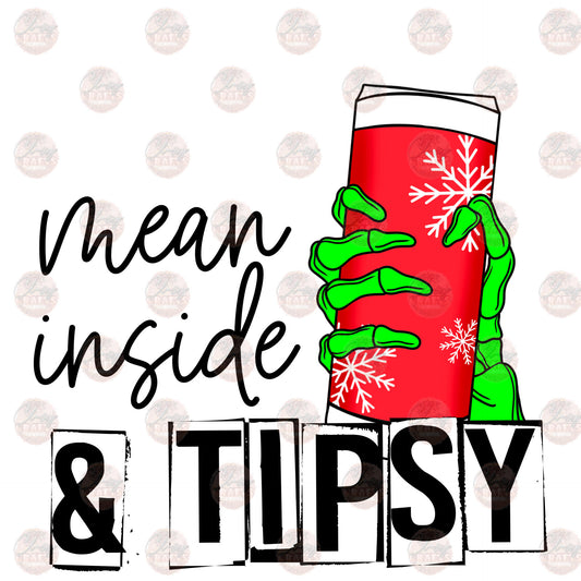 Mean and Tipsy - Sublimation Transfer