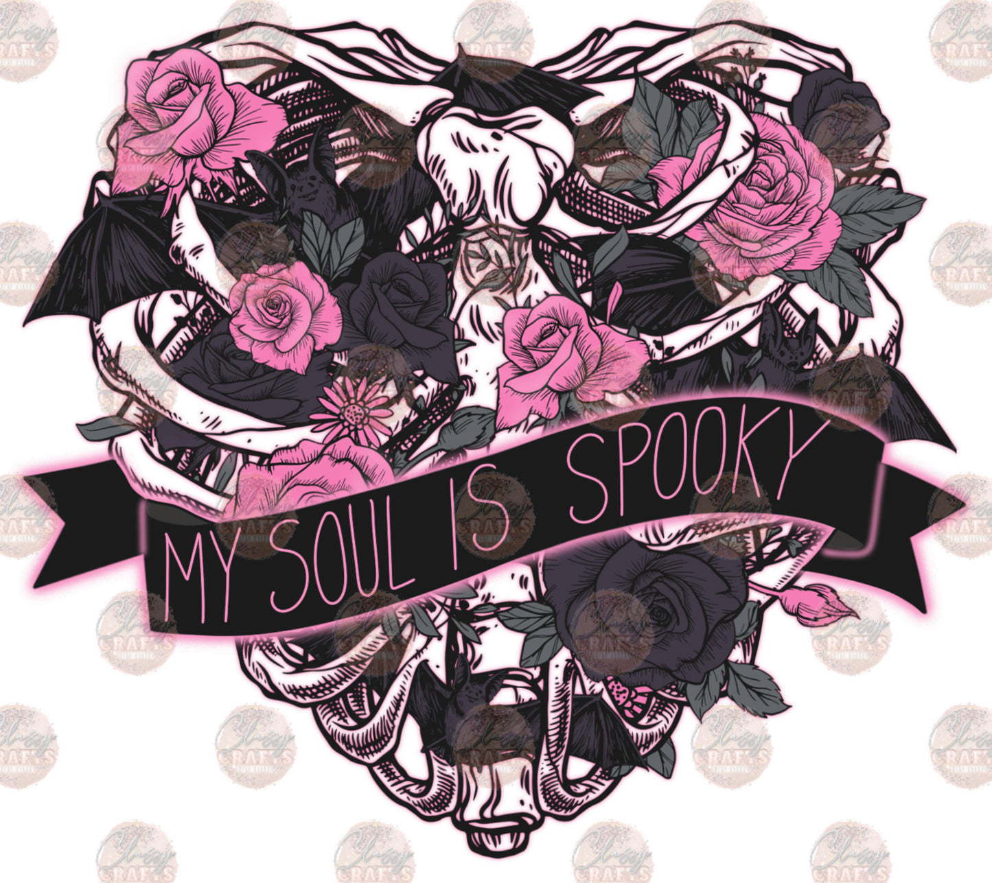 My Soul Is Spooky-Sublimation Transfer