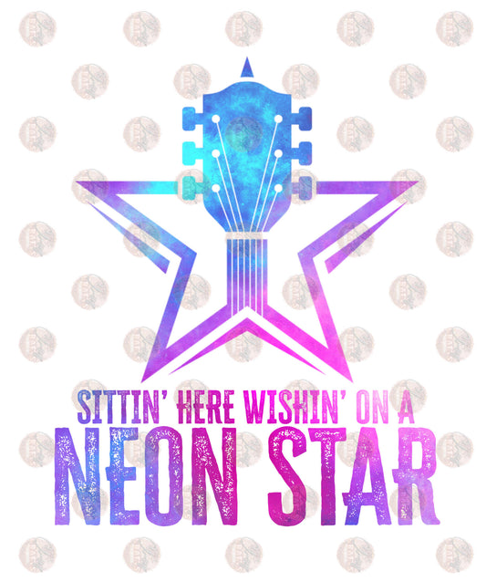 Neon Star 1 - Sublimation Transfer