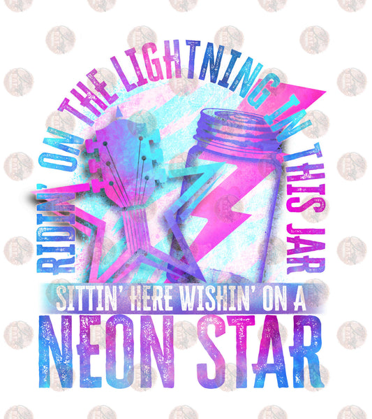 Neon Star 2 - Sublimation Transfer