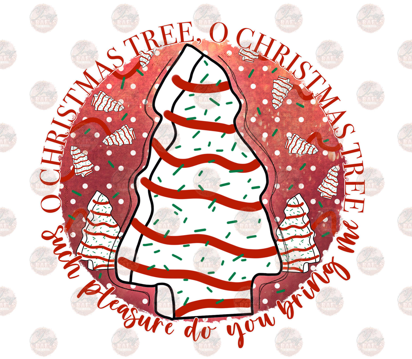 O Christmas Tree 2 - Sublimation Transfer