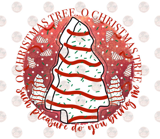 O Christmas Tree 2 - Sublimation Transfer