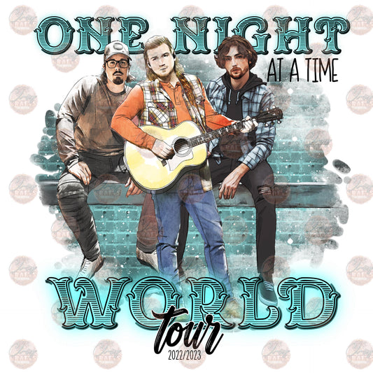 One Night World Tour - Sublimation Transfer