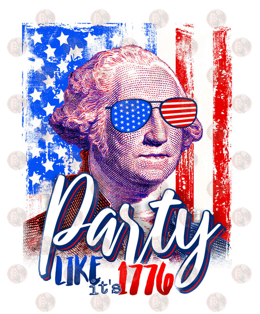Party Like Its 1776- Sublimation Transfer