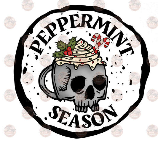 Peppermint Season FC -Sublimation Transfer