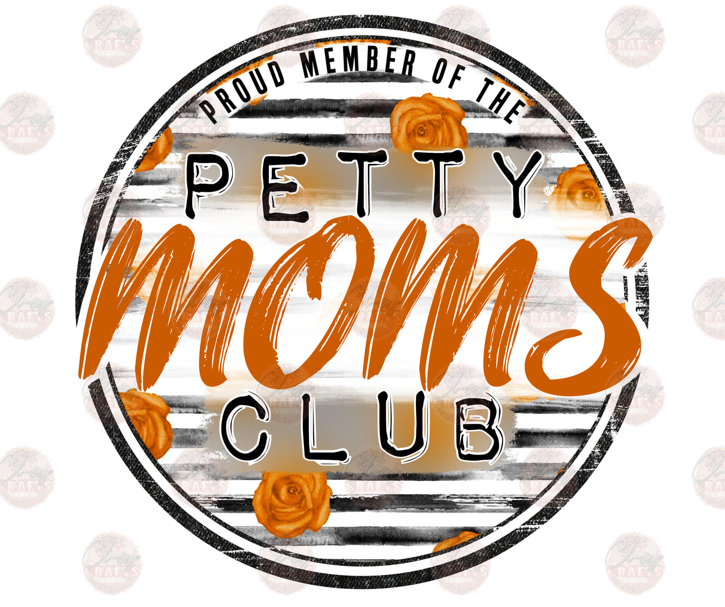 Petty Mom Circle /Boho Transfer