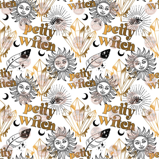 Petty Witch Seamless 1- Sublimation Transfer