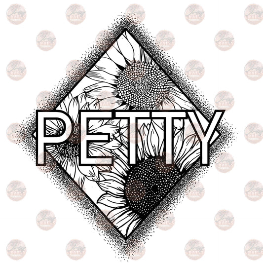 Petty Floral -Sublimation Transfer