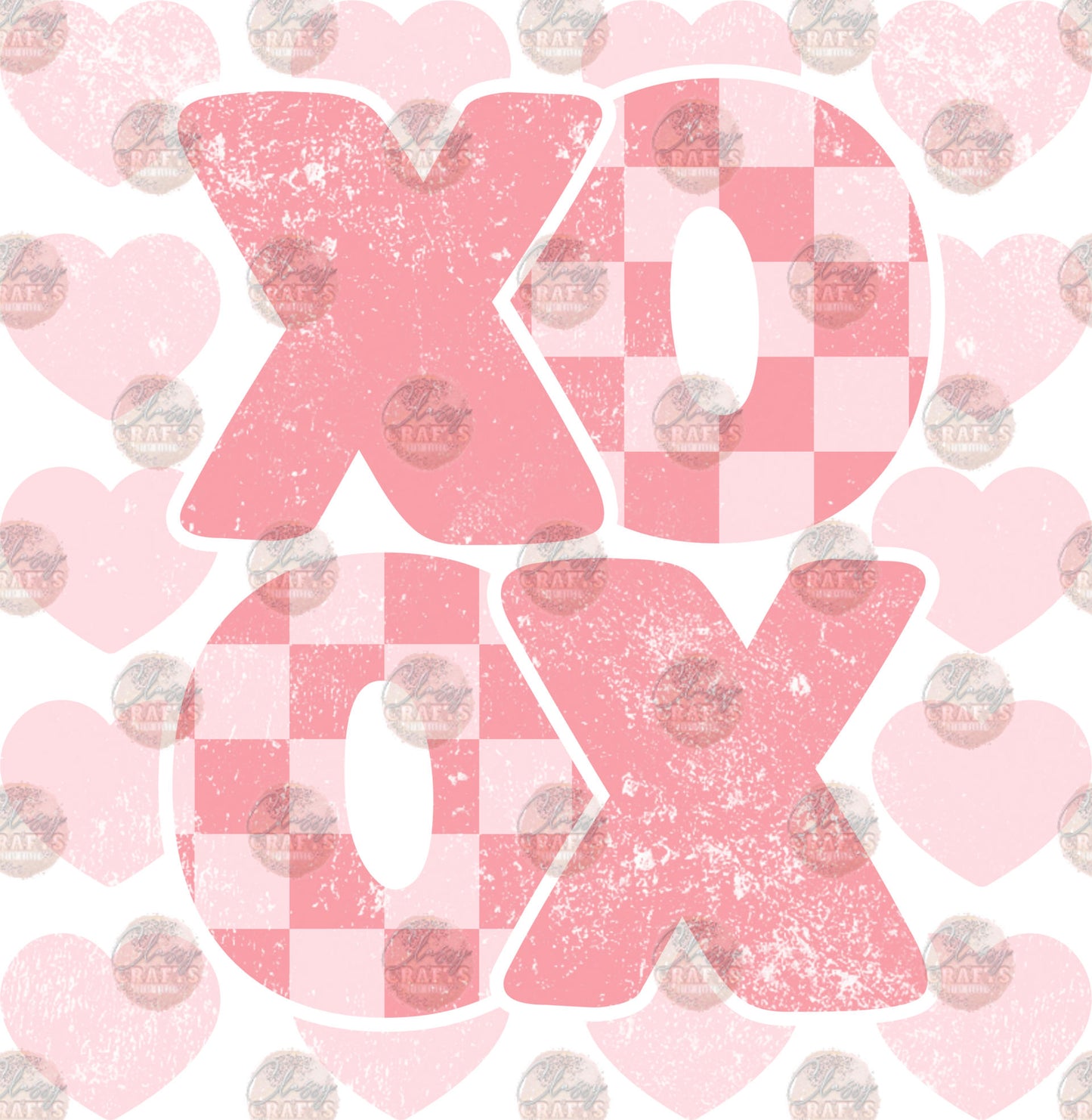 Pink XOXO Transfer